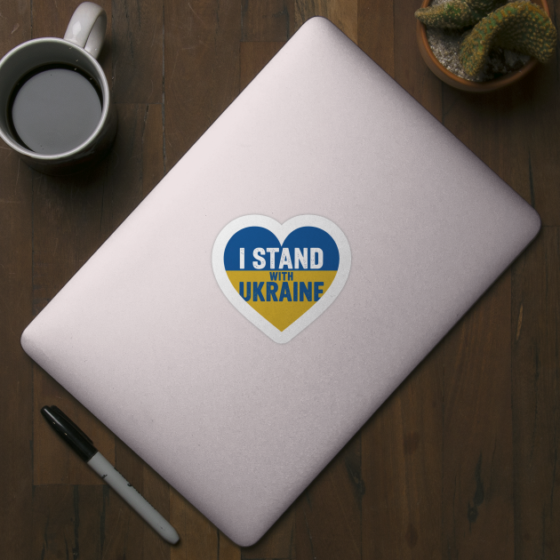 I Stand With Ukraine by Creatifly Graphic Tees